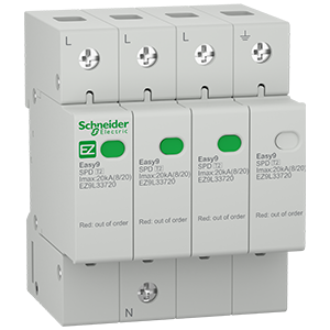 Schneider Easy9 Surge Arrestor 3P+N