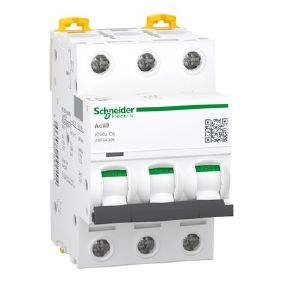Schneider Acti9 3 Pole MCB